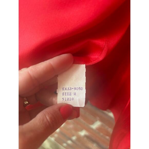 Vintage Southwestern Pendleton Wool Red Vest - Size Medium - Picture 4 of 5